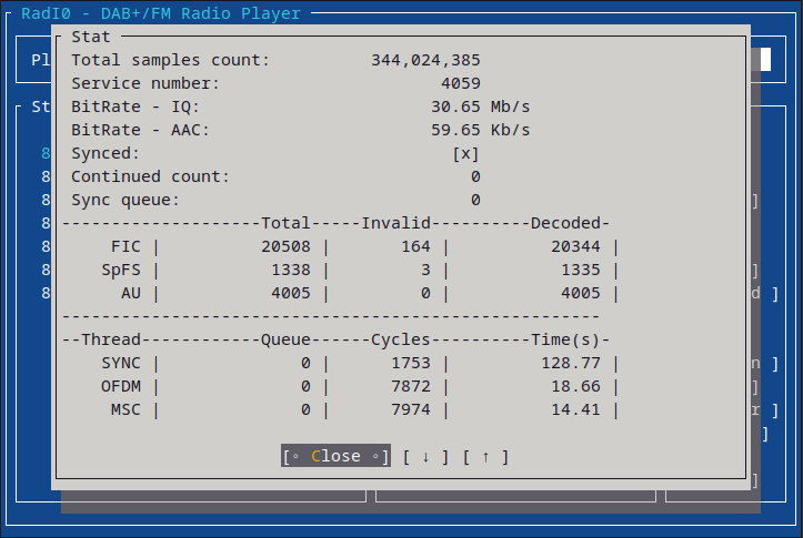 RadI0 Spectrum Analyzer