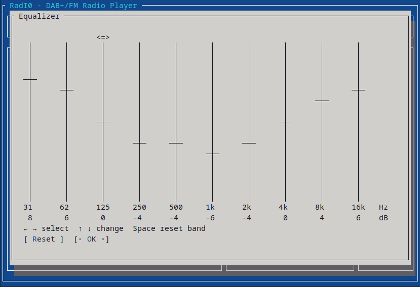 RadI0 10-Band Equalizer